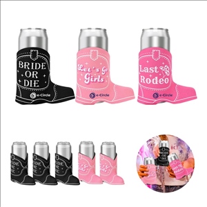 Creative Neoprene Cowgirl Boots Can Coolers Sleeve